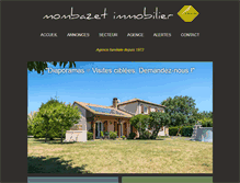 Tablet Screenshot of mombazet.fr